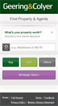 Mobile Screenshot of m.geeringandcolyer.co.uk